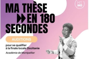 Auditions locales « Ma Thèse en 180 secondes » : Marie Arragon sélectionnée pour l'édition 2026 !